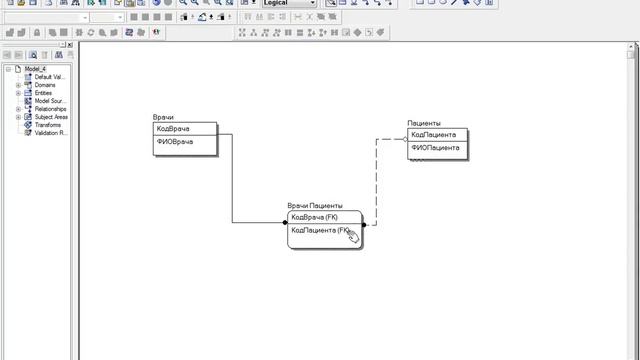 Генерация базы по модели ERWIN смотреть онлайн