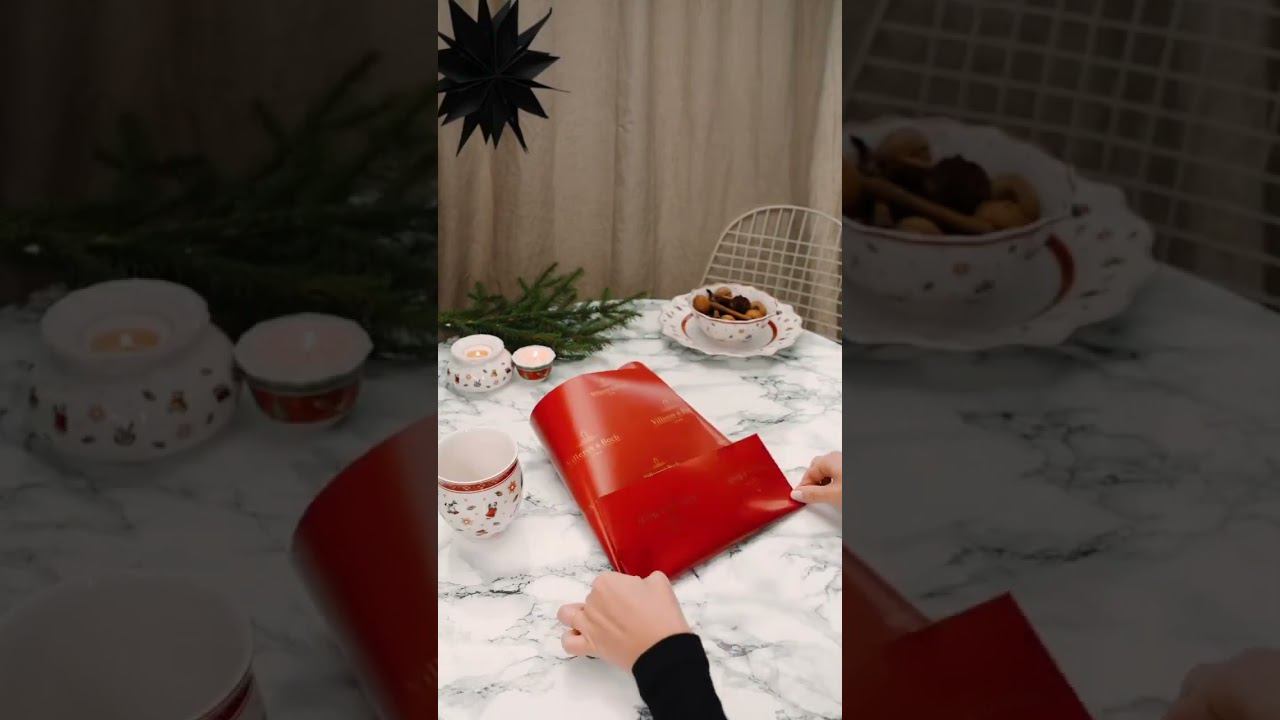☕️Лайфхак: как красиво упаковать подарок на Новый год. #shorts #упаковкаподарка #кружка #новыйгод смотреть онлайн