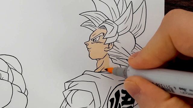 Drawing with the Perfect Pencil Goku and Jiren смотреть онлайн