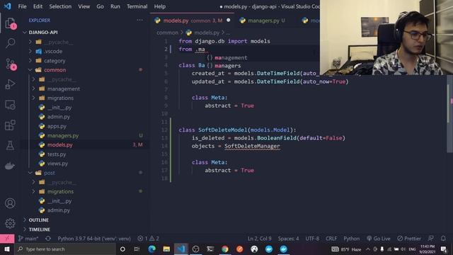 18 - How to implement soft delete in Django and introduction to query managers смотреть онлайн