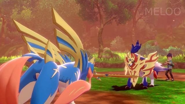 Zacian vs Zamazenta Final Boss & Ending - Pokemon Sword & Shield смотреть онлайн