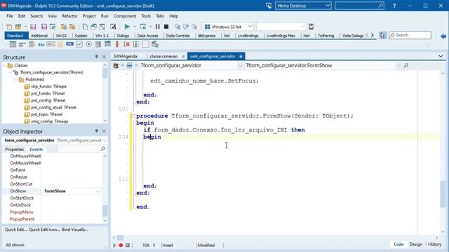 Lendo Arquivo INI com informações do Banco de Dados - Sistema Completo em Delphi na VCL - #Aula 13 смотреть онлайн