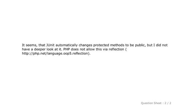PHP : Best practices to test protected methods with PHPUnit смотреть онлайн