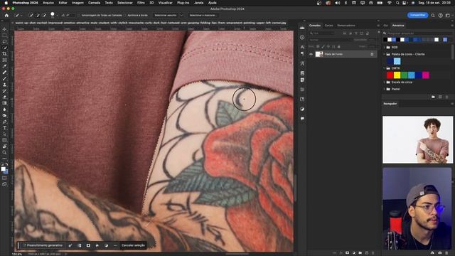 Como usar a nova IA do PHOTOSHOP - Photoshop 2024 смотреть онлайн