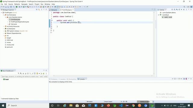 @Autowired Annotation in Spring Boot смотреть онлайн