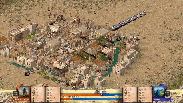 Lord Stauten vs Günther Season 1| Community Paket | Stronghold Crusader смотреть онлайн