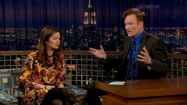 Jill Hennessy - Conan O'Brien 12-01-2007