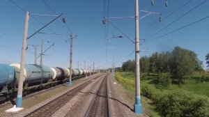 «Мариинск - Красноярск» из кабины машиниста