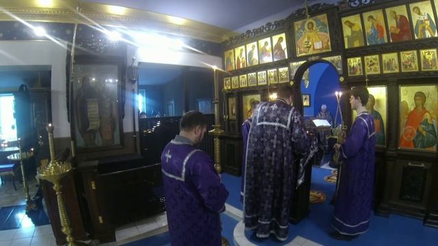 31.3/13.4. Великий четверг. Воспоминание Тайной Вечери. Вечерня с Литургией св. Василия Великого смотреть онлайн