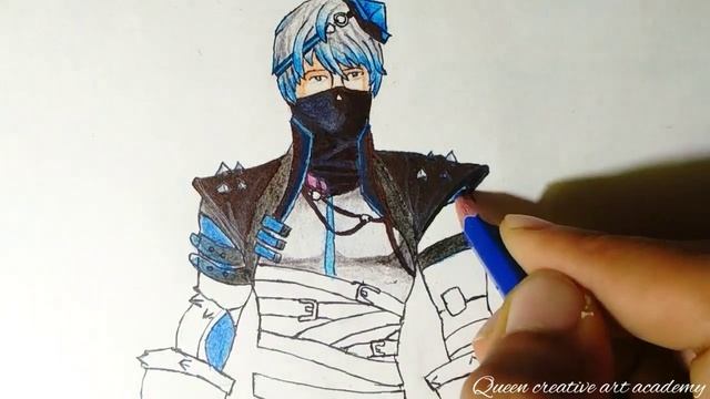 DRAWING FREE FIRE || ARCTIC BLUE BUNDLE DRAWING | FREE FIRE DRAWING | FF DRAWING @coffee.ex3 смотреть онлайн