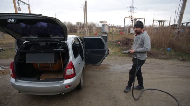 Самодельный пескоструй Компрессор Atlas Copco XAS 46 смотреть онлайн