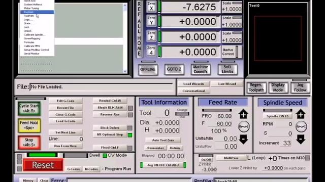 MACH 3 CNC Router Training Tutorial after install setup смотреть онлайн