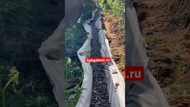 Как сделать дренаж на даче ?#дача #дачныйвлог #строительство #дренаж #газон #ливневка #дачасадогоро смотреть онлайн