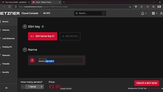 ? Lección 06 Creando e Instalando el VPS en Hetzner | Links Curso Completo??? смотреть онлайн