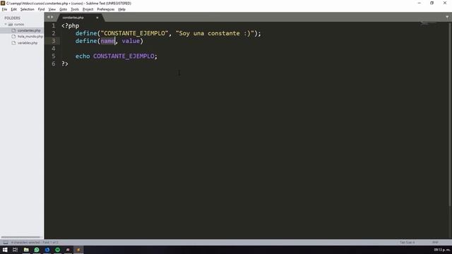 CONSTANTES en PHP | Curso GRATUITO de PHP Básico 2019 ? | Pt 4 смотреть онлайн