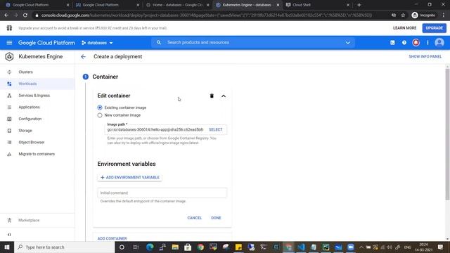 Google Kubernetes Engine | Create GKE Cluster and Deploy from Google Container Registry смотреть онлайн