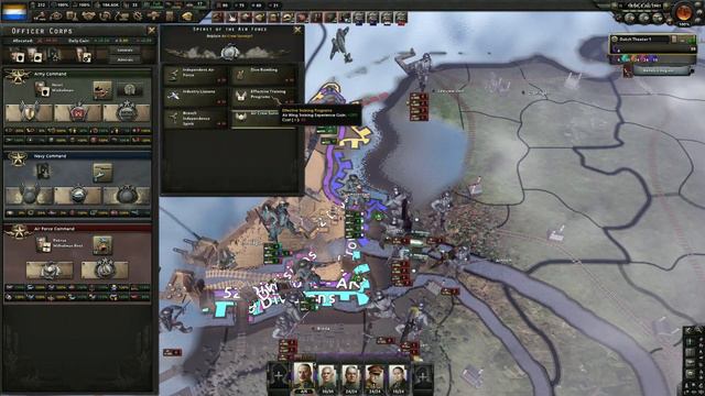 Hearts of Iron IV - Kingdom of Netherlands Time lapse (No Step Back DLC) смотреть онлайн