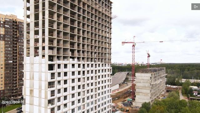 Обзор с воздуха ЖК «Реут» (аэросъемка: сентябрь 2021 г.) смотреть онлайн
