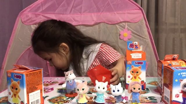 SweetBox - БОЛЬШАЯ РАСПАКОВКА СВИТ БОКС КОШЕЧКИ СОБАЧКИ СЮРПРИЗЫ!