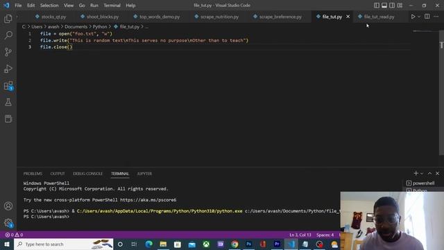 File Input/Output in Python (Reading and Writing) смотреть онлайн