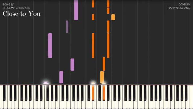 Stray Kids (스트레이 키즈) - Close to You (SEUNGMIN of Stray Kids) Piano Tutorial смотреть онлайн