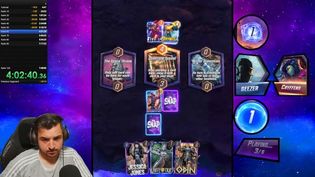 Rank 1 To Rank 100 in 7 HOURS! | Pool 1 Marvel SNAP Speedrun! | On Reveal OP! смотреть онлайн