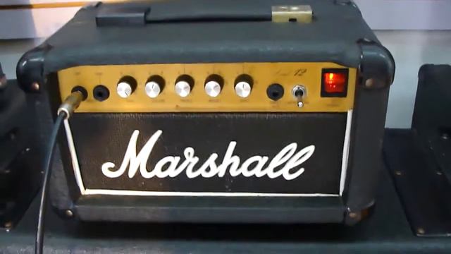 Marshall tube amp 18 watts & Ibanez 1978 strat смотреть онлайн