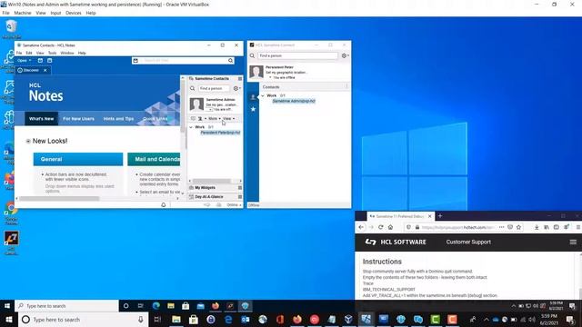 HCL Sametime - Persistence Chat Check смотреть онлайн