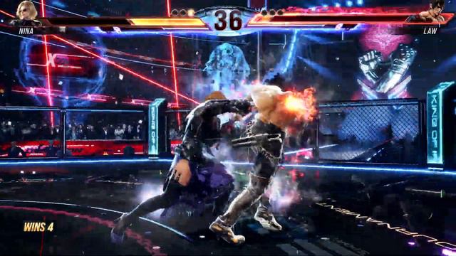 Tekken 8 Marshall Law's Complete Gameplay Vs Nina
