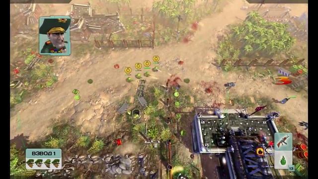 Прохождение Cannon Fodder 3 - Миссия 9. Крадущийся крот, затаившийся хомяк смотреть онлайн