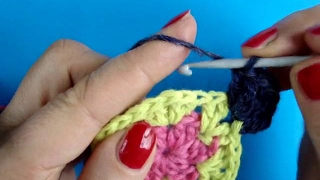 Вязание крючком Урок 248 Шестиугольник Crochet hexagon motif смотреть онлайн