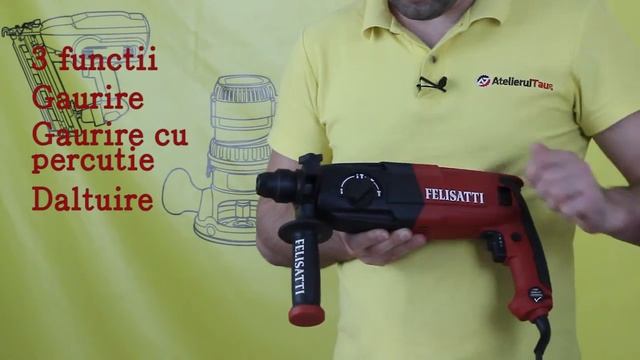 Rotopercutor Profesional Felisatti RH24-700ER - AtelierulTau.ro - Wunder Haff