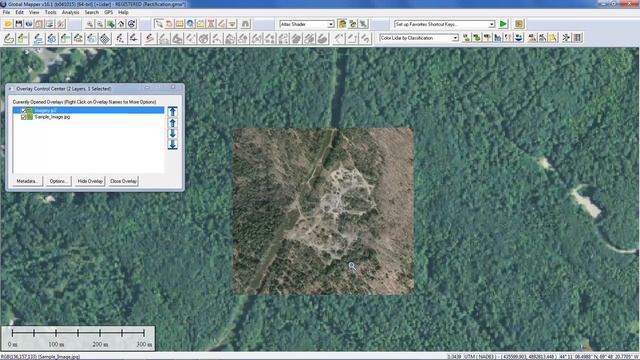 UAV Data Processing in Global Mapper смотреть онлайн
