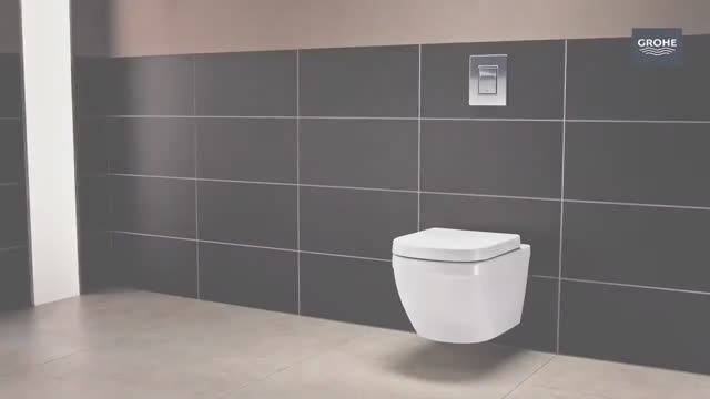 Унитаз подвесной безободковый  GROHE Euro Ceramic 39328000 на Santeh-mos.ru