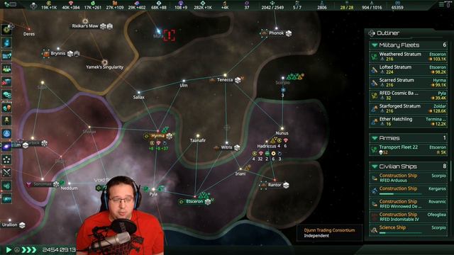 Episode #49: The uplifted humans have what traits...? | Stellaris: Federations смотреть онлайн