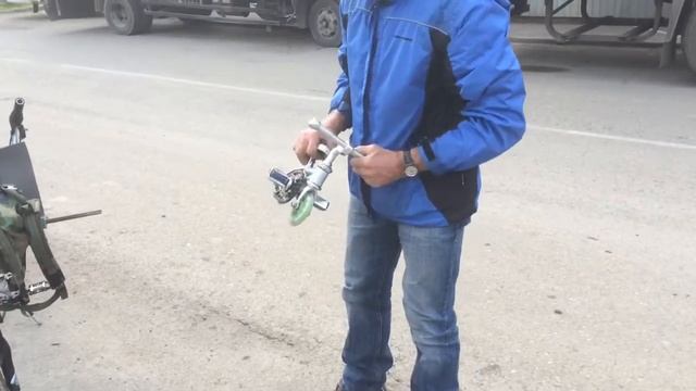 Необычный велосипедист в Краснодаре смотреть онлайн