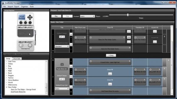 BeatBuddy Manager Drum Set Editor Tutorial 3 - Installing user kits & Creating kits