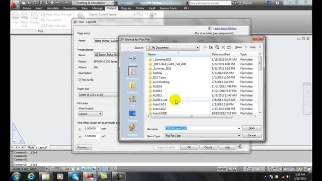 AutoCAD II 29-32 Plotting to a PLT File смотреть онлайн