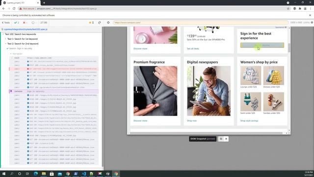 Cypress Automation 2 - Contains feature - Package JSON - Script - Run Cypress with the Script смотреть онлайн