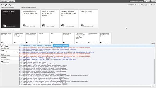 Cards Against Humanity video смотреть онлайн