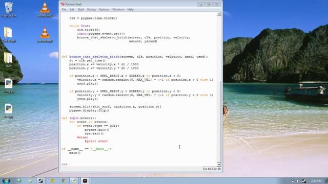 How to make Video Games in Python 2.7.2's PyGame смотреть онлайн