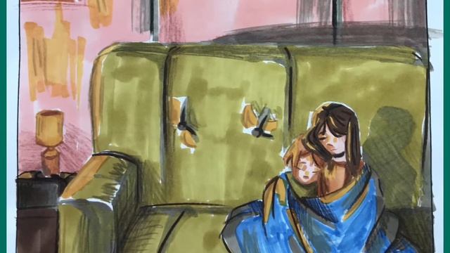 «Мир глазами детей». Выставка рисунков. Кононенко Карина, 8Б класс смотреть онлайн