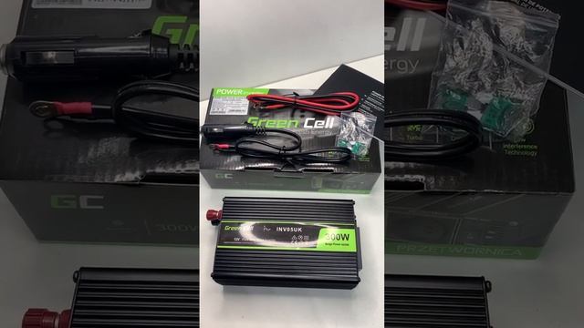 Інвертор (перетворювач напруги) Green Cell на 300/600 смотреть онлайн