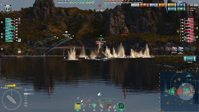 Destroyer Delny: Best Delny wins *zoom warning* - World of Warships смотреть онлайн