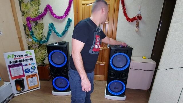 Обзор Eltronic 20-06 TWiN box мощнейшая стерео система RMS 240 W смотреть онлайн