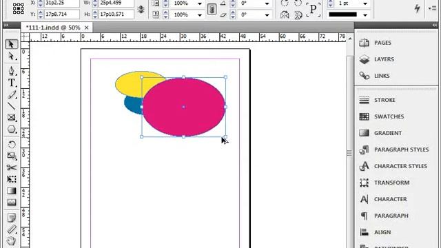 Масштабирование в Adobe InDesign CS4 (23/41) смотреть онлайн