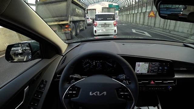 2023 KIA Niro hybrid POV test drive смотреть онлайн