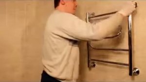 Видео-инструкция по установке полотенцесушителя Trugor