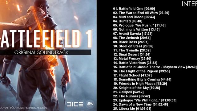 Battlefield 1 Full Original Soundtrack 4K смотреть онлайн