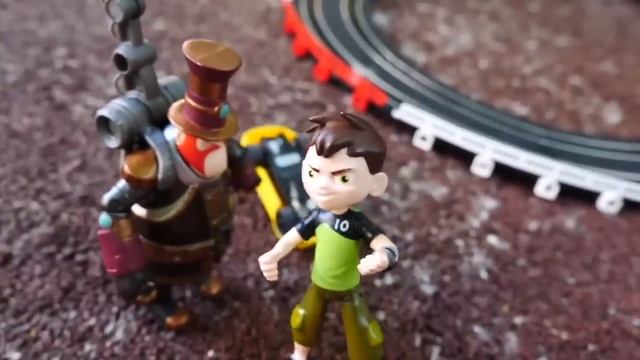 Видео для мальчиков. Расти Механик работает в мастерской! Бен Тен и его друзья! @GulliverRu